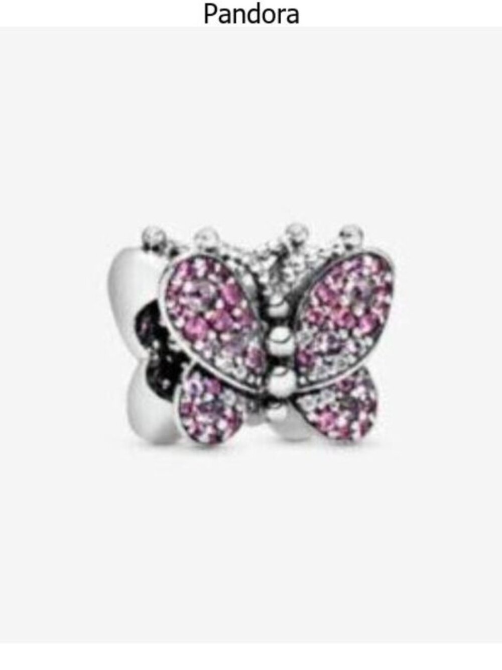 Pandora Pink Pav Butterfly Charm